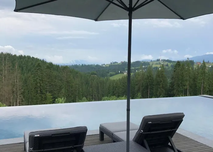 Rich Oak - з відкритим панорамний басейном Otel Yablunytsia